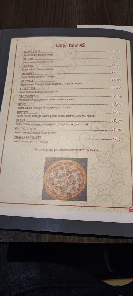 Aux Plaisirs d'Orient - Menu Image 3